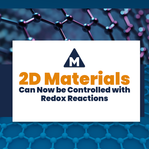 2D Materials Can Now be Controlled with Redox Reactions