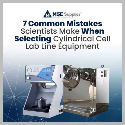 7 Common Mistakes Scientists Make When Selecting Cylindrical Cell Lab Line Equipment