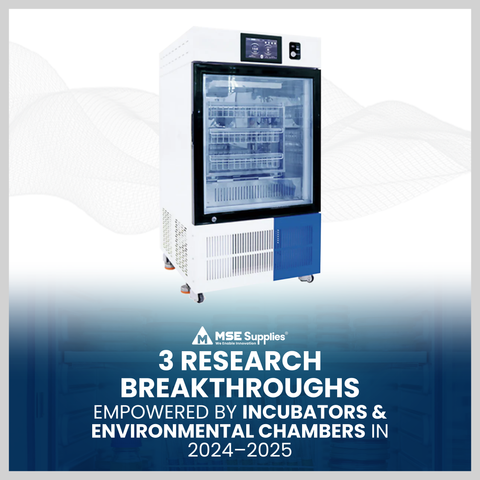 3 Recent Research Breakthroughs Powered by Incubators & Environmental Chambers (2024–2025)