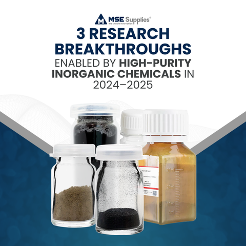 3 Research Breakthroughs Enabled by High-Purity Inorganic Chemicals in 2024–2025