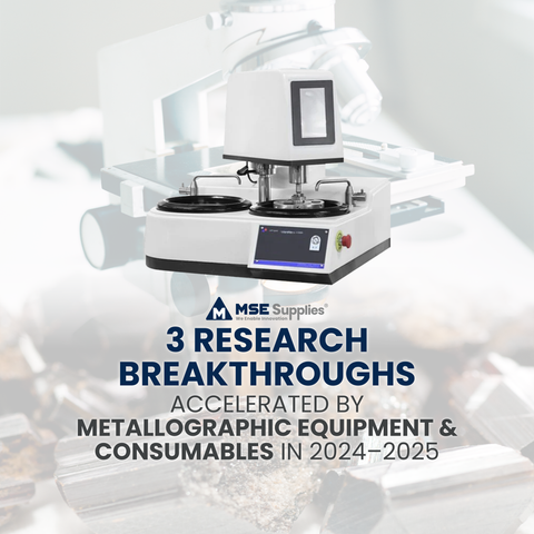 3 Research Breakthroughs Accelerated by Metallographic Equipment & Consumables in 2024–2025