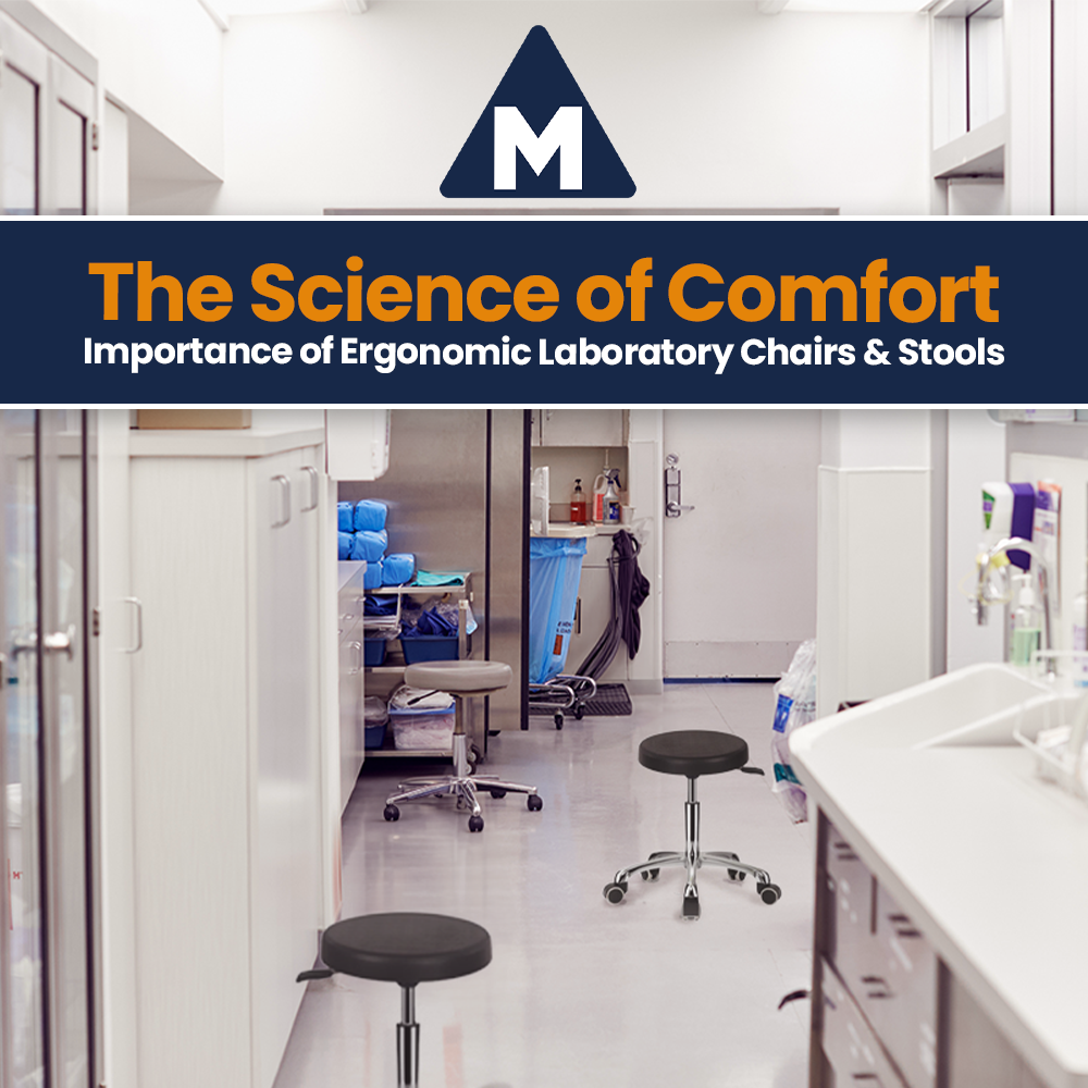 The Science of Comfort: Importance of Ergonomic Laboratory Chairs & Stools