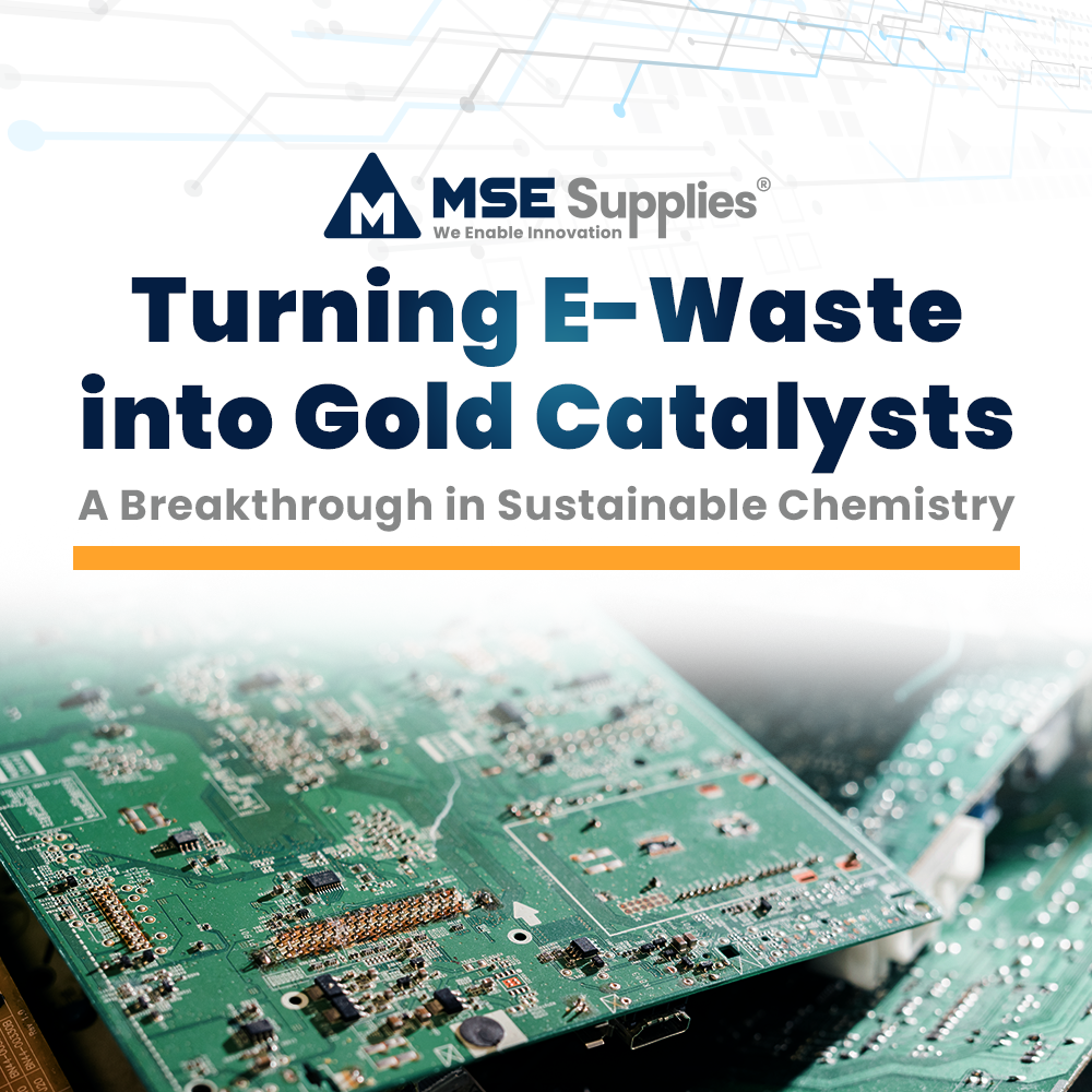 Turning E-Waste into Gold Catalysts: A Breakthrough in Sustainable Chemistry