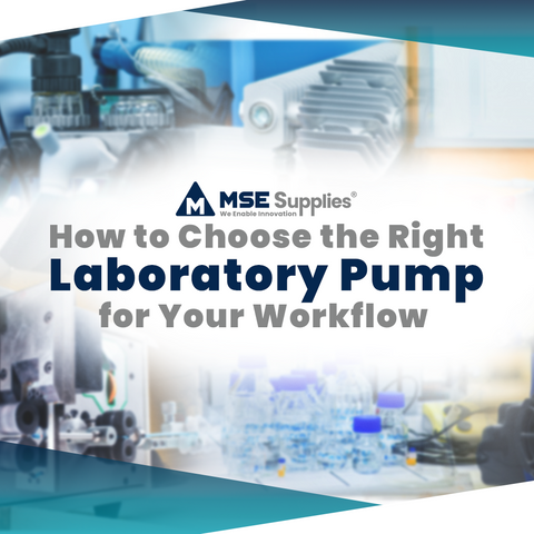 How to Choose the Right Laboratory Pump for Your Workflow