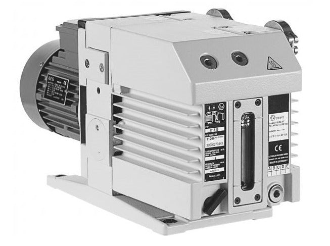 Leybold Trivac B Two-Stage Rotary Vane Vacuum Pump D16B, 13.4 CFM