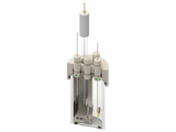 Electrosynthesis Reactor D-Series/Septa, 30 mm OD, Divided Cell, 5-Port - MSE Supplies LLC