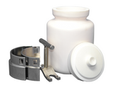 MSE PRO 500 ml 99% High Alumina Ceramic Roller Mill Jar