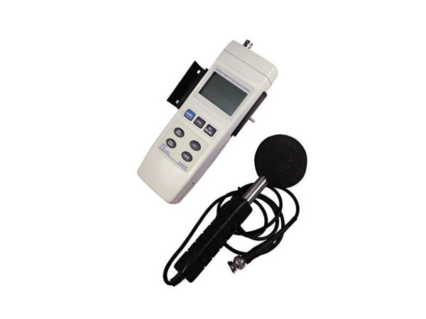 Decibel Meter With Data Logging Sound Decibel Meter Data Logger, 30~130dB Sound Level Meter With Audible Visual Alarm, Sound Meter With Export Data, PC Connection, Temperature, Analog Bar Indicator