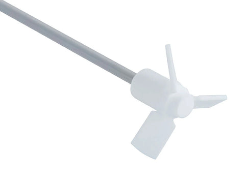 IKA R 1389 (PTFE-Coated) Propeller Stirrer, 3-Bladed Overhead Stirrers (800 rpm) - MSE Supplies LLC