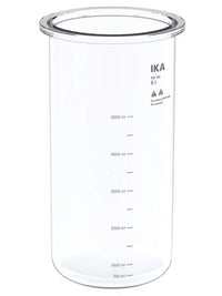 IKA HA.gv.sw.5 Glass Vessel, Single-Wall Bioreactors - MSE Supplies LLC