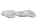 2 Inch Single Wafer Carrier Case (Pack of 10), Polypropylene, Cleanroom Class 100 Grade - MSE Supplies LLC