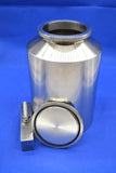 5L (5,000ml) Stainless Steel Roller Mill Jars - 304 or 316 Grade,  MSE Supplies