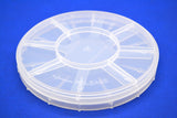 6 Inch Single Wafer Carrier Case (Pack of 10), Polypropylene, Cleanroom Class 100 Grade,  MSE Supplies