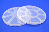 6 Inch Single Wafer Carrier Case (Pack of 10), Polypropylene, Cleanroom Class 100 Grade,  MSE Supplies