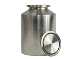3L (3,000ml) Stainless Steel Roller Mill Jar - 304 or 316 Grade - MSE Supplies LLC