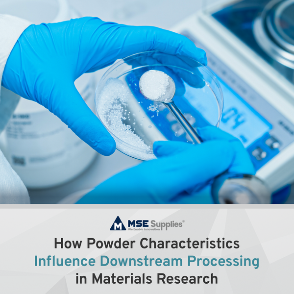 How Powder Characteristics Influence Downstream Processing in Materials Research