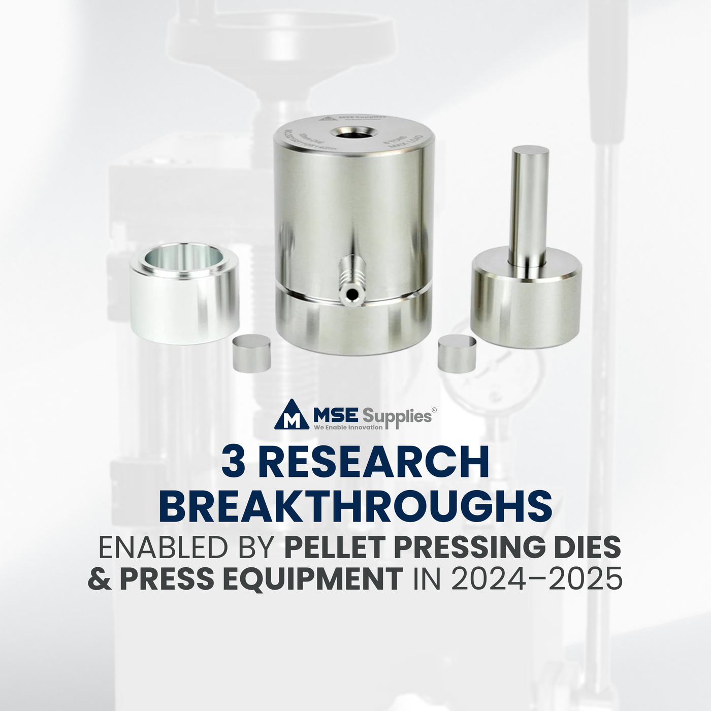 3 Research Breakthroughs Enabled by Pellet Pressing Dies & Press Equipment in 2024–2025