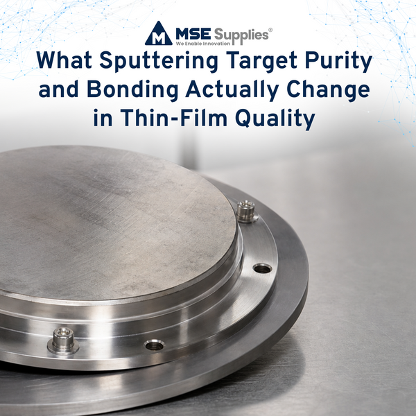 What Sputtering Target Purity and Bonding Actually Change in Thin-Film Quality