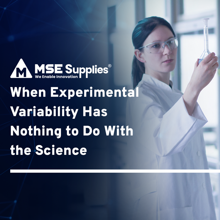 When Experimental Variability Has Nothing to Do With the Science