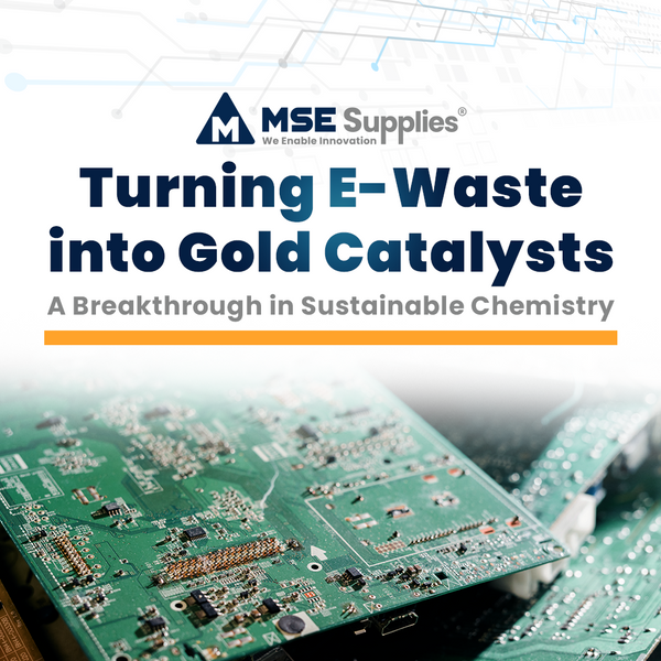 Turning E-Waste into Gold Catalysts: A Breakthrough in Sustainable Chemistry