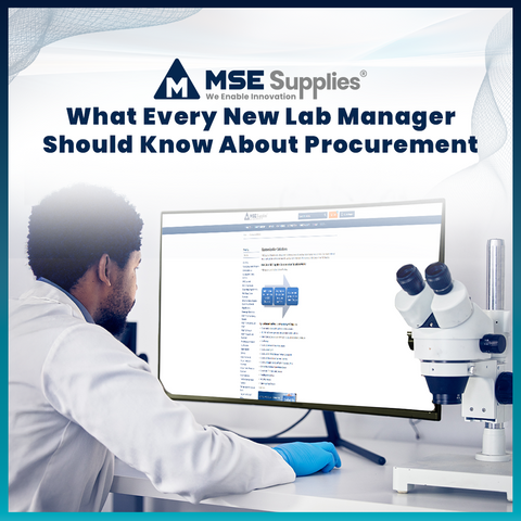 What Every New Lab Manager Should Know About Procurement