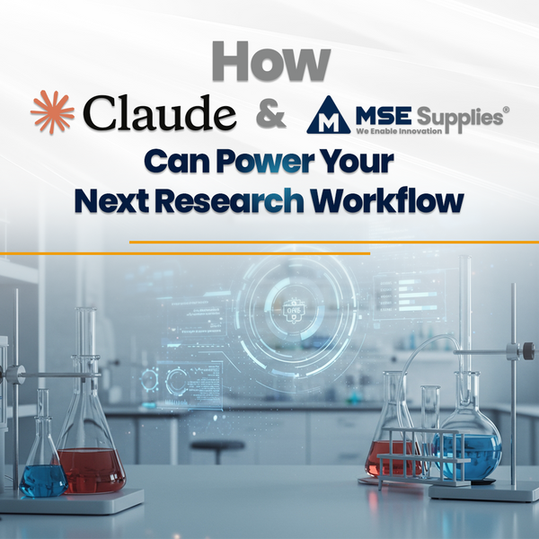 How Claude AI and MSE Supplies Can Power Your Next Research Workflow