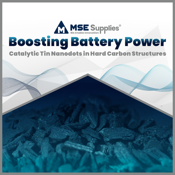 Boosting Battery Power: Catalytic Tin Nanodots in Hard Carbon Structures
