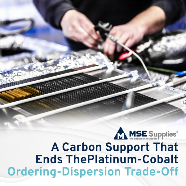 A Carbon Support That Ends The Platinum-Cobalt Ordering-Dispersion Trade-Off