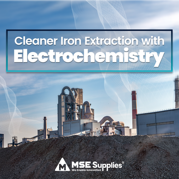 Cleaner Iron Extraction with Electrochemistry