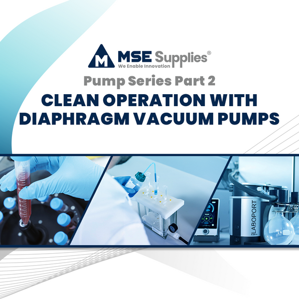 Pump Series Part 2: Clean Operation with Diaphragm Vacuum Pumps