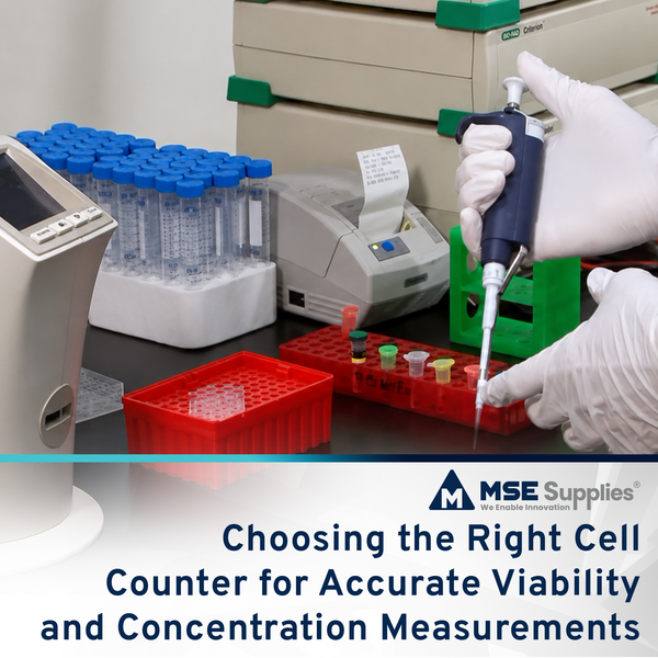 Choosing the Right Cell Counter for Accurate Viability and Concentration Measurements