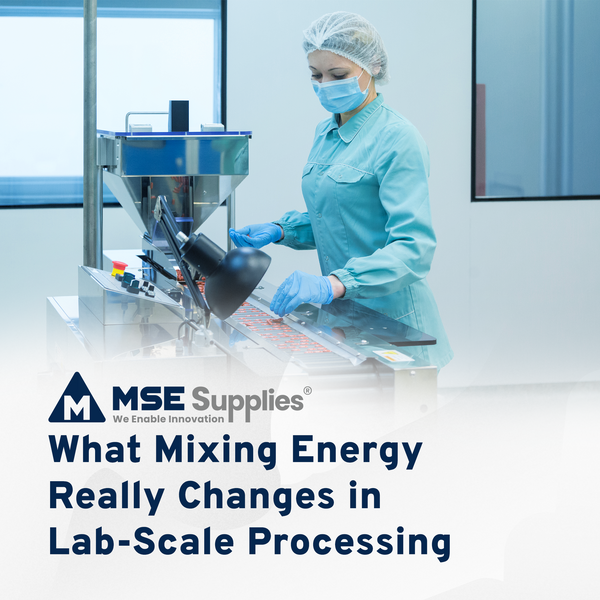 What Mixing Energy Really Changes in Lab-Scale Processing