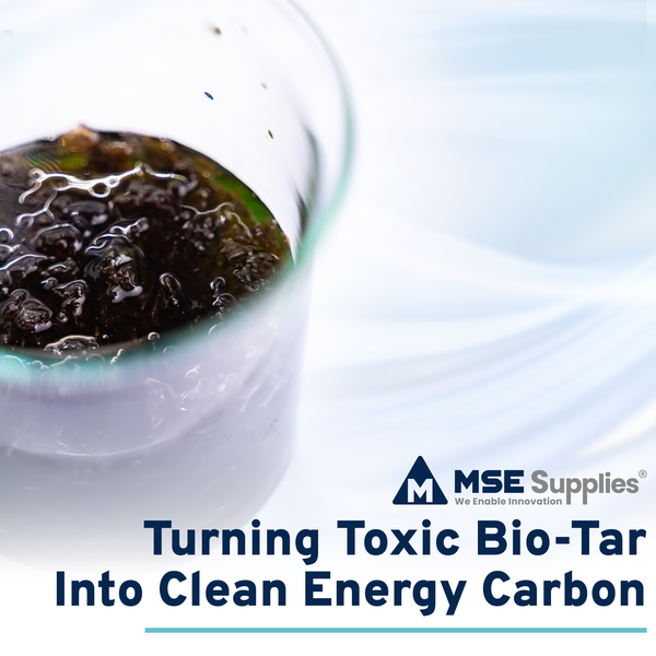 Turning Toxic Bio-Tar into Clean Energy Carbon
