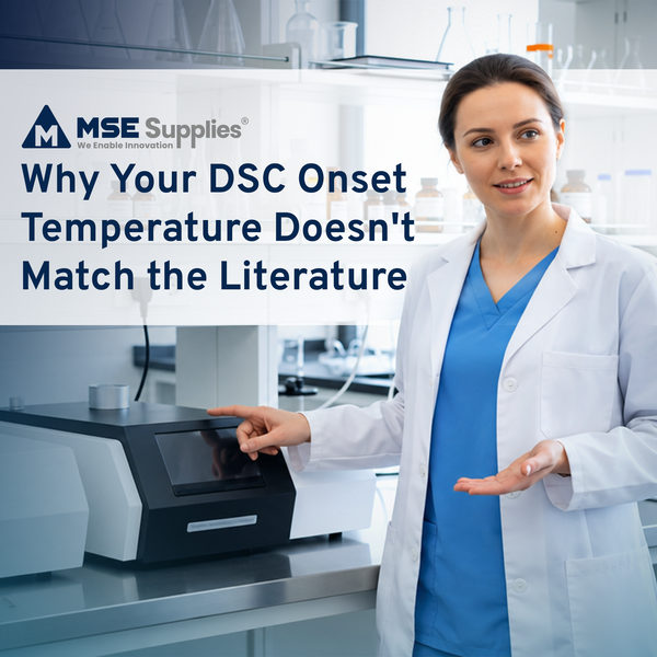 Why Your DSC Onset Temperature Doesn't Match the Literature