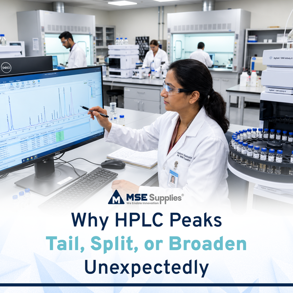 Why HPLC Peaks Tail, Split, or Broaden Unexpectedly