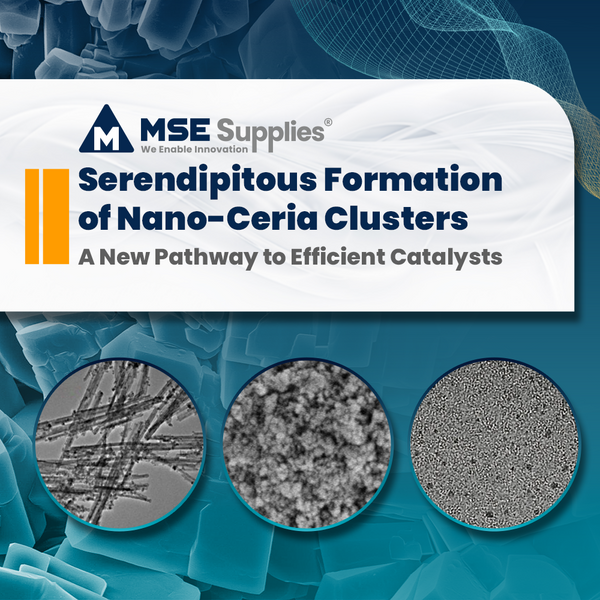 Serendipitous Formation of Nano-Ceria Clusters: A New Pathway to Efficient Catalysts