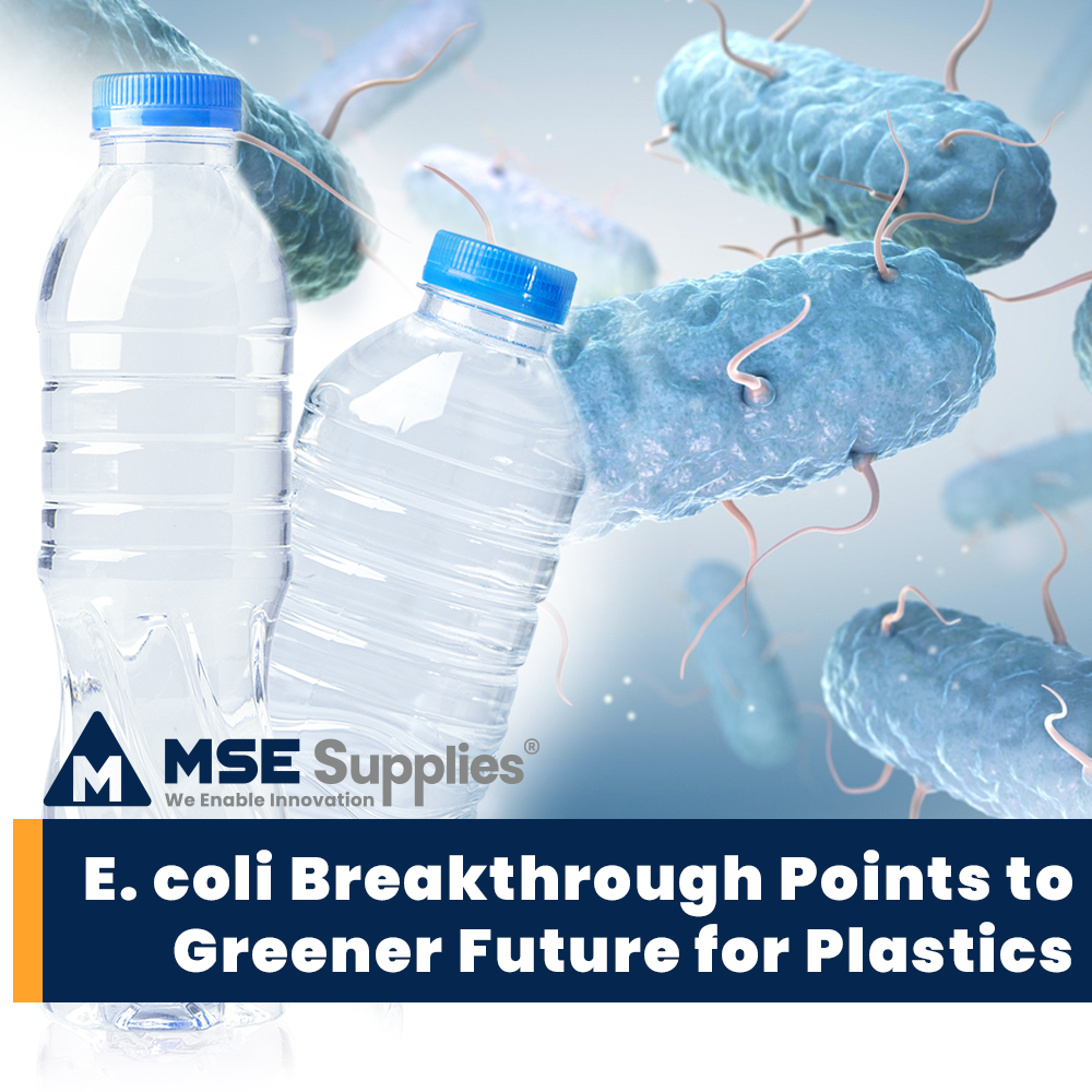 E. Coli Breakthrough Points to Greener Future for Plastics