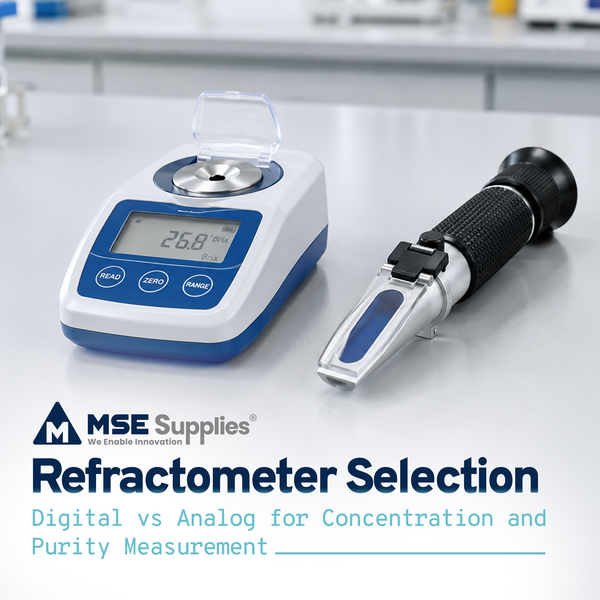 Refractometer Selection: Digital vs Analog for Concentration and Purity Measurement