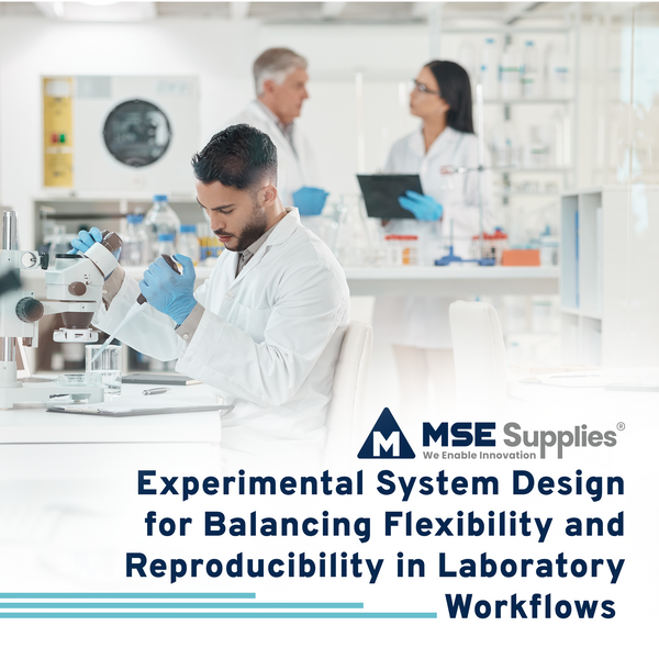 Experimental System Design for Balancing Flexibility and Reproducibility in Laboratory Workflows