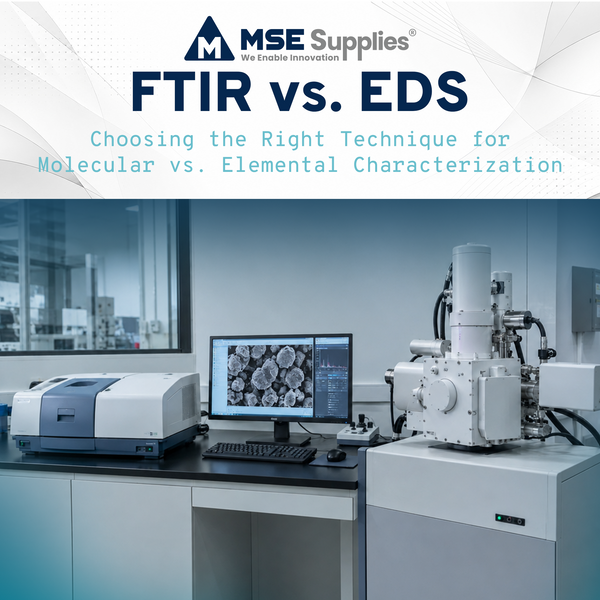 FTIR vs. EDS: Choosing the Right Technique for Molecular vs. Elemental Characterization