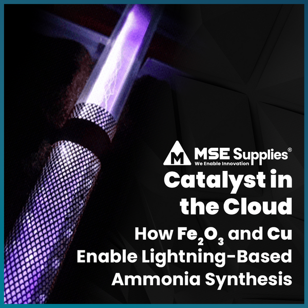 Catalyst in the Cloud: How Fe₂O₃ and Cu Enable Lightning-Based Ammonia Synthesis