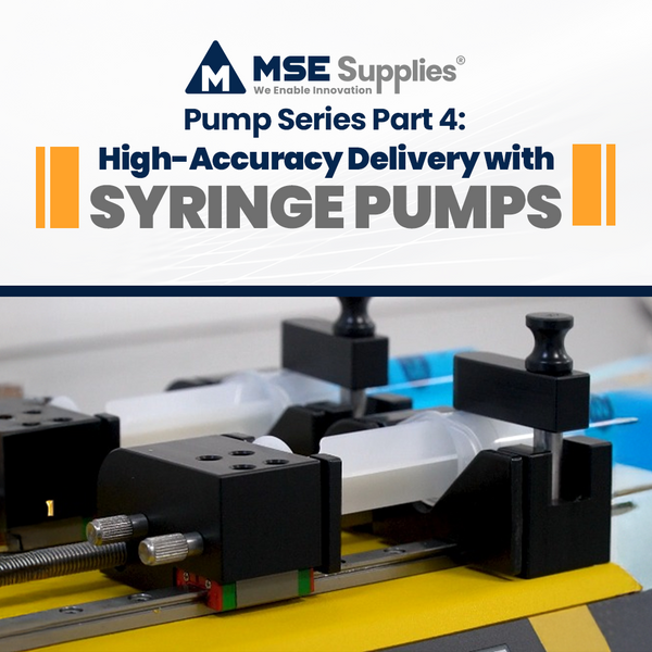 Pump Series Part 4: High-Accuracy Delivery with Syringe Pumps