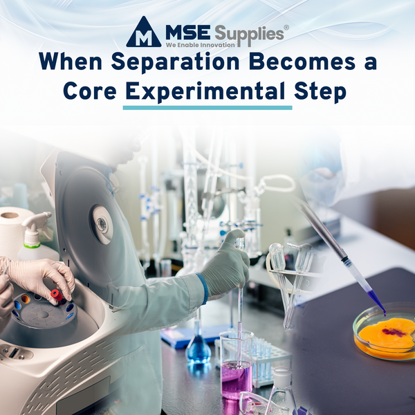 When Separation Becomes a Core Experimental Step