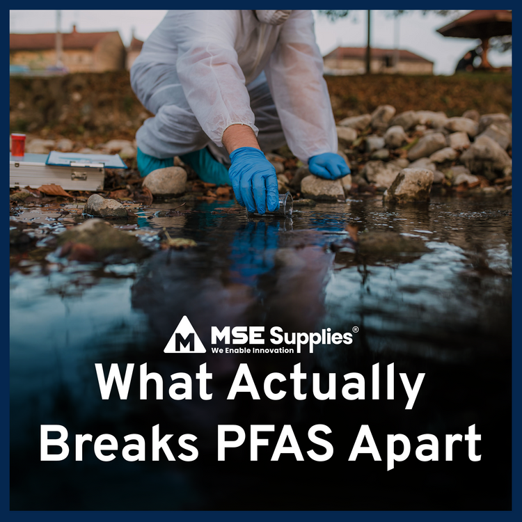 What Actually Breaks PFAS Apart