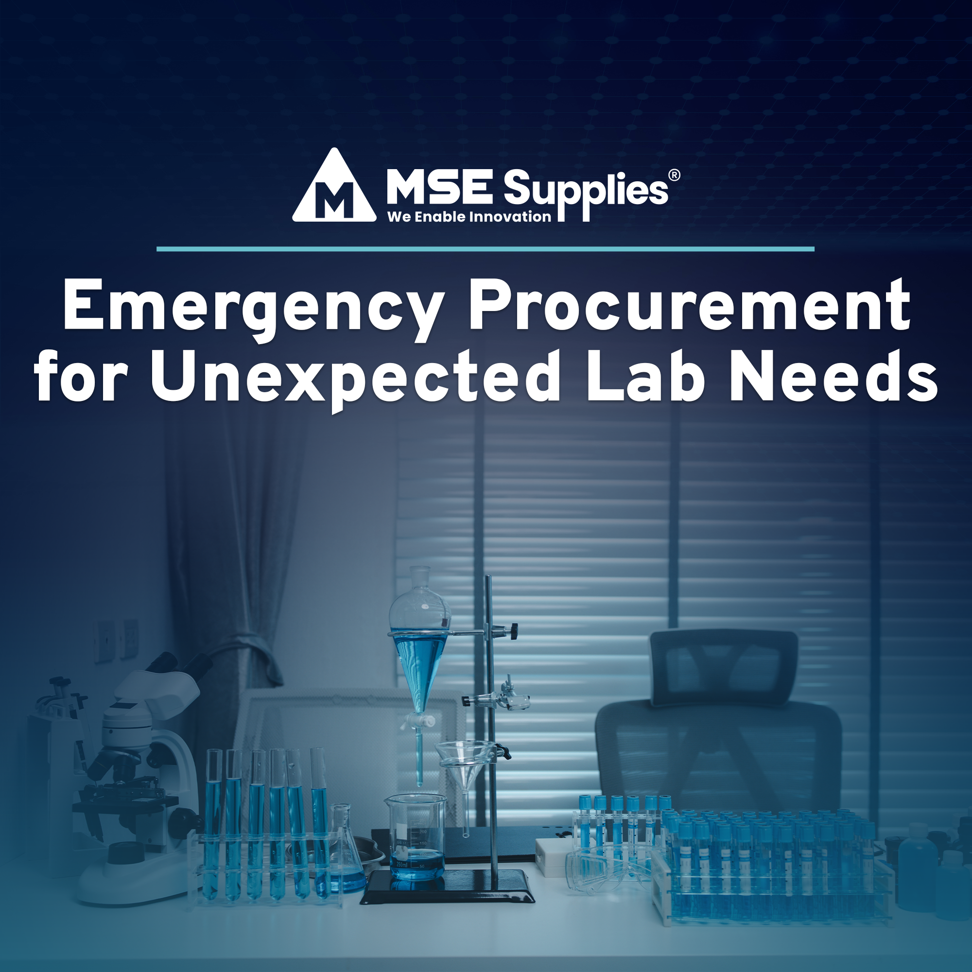 Emergency Procurement for Unexpected Lab Needs
