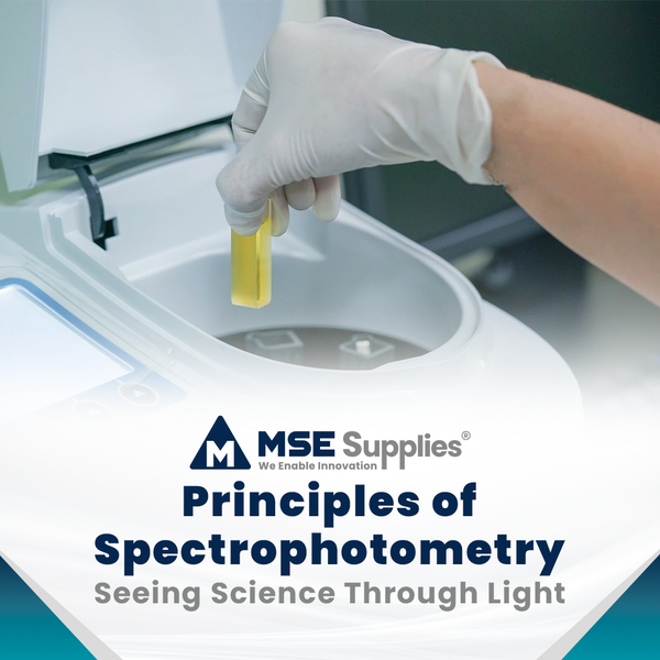 Principles of Spectrophotometry: Seeing Science Through Light