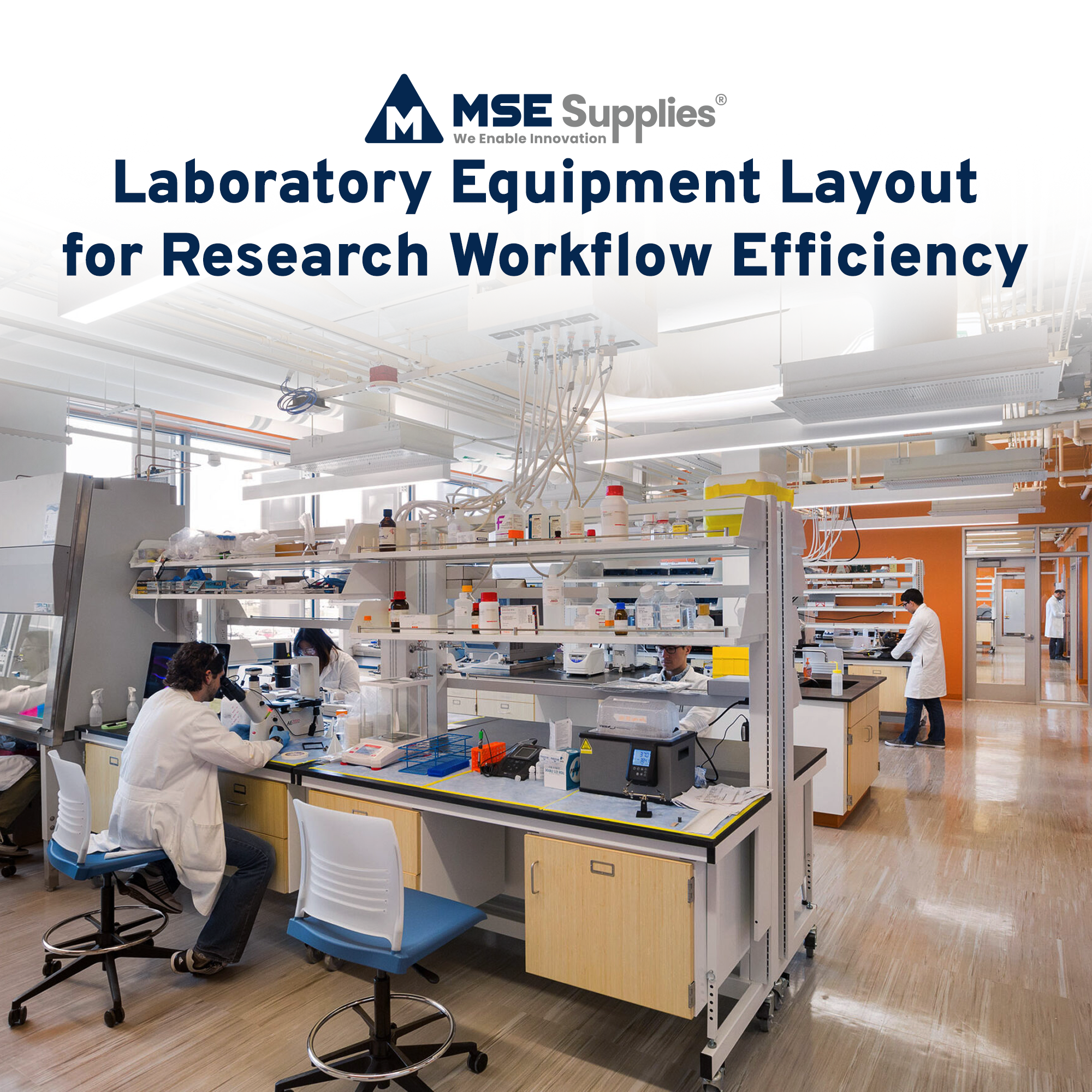 Laboratory Equipment Layout for Research Workflow Efficiency – MSE Supplies