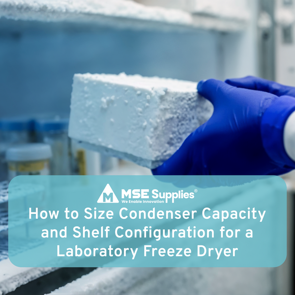 How to Size Condenser Capacity and Shelf Configuration for a Laboratory Freeze Dryer