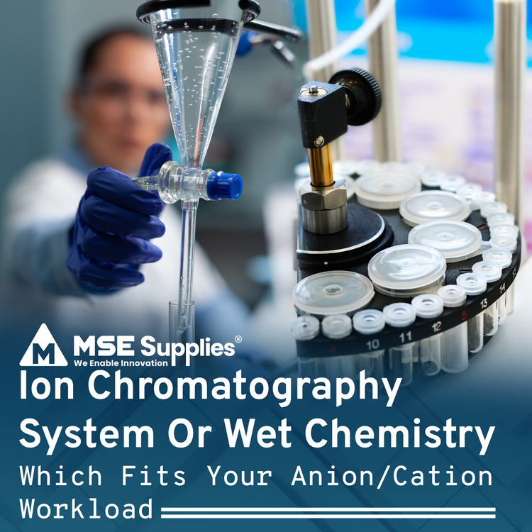 Ion Chromatography System Or Wet Chemistry: Which Fits Your Anion/Cation Workload