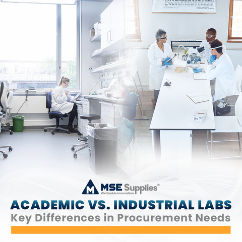 Academic vs. Industrial Labs: Key Differences in Procurement Needs